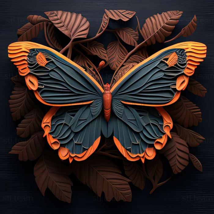 3D model Heliconius hecale (STL)